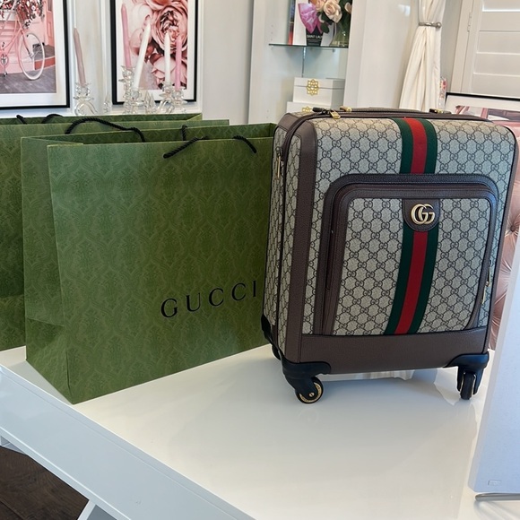 AUTHENTIC LARGE GUCCI PAPER SHOPPING BAG - Picture 3 of 17